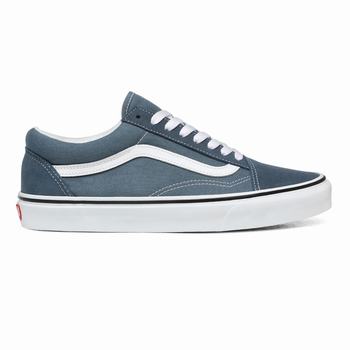 Damske Tenisky Vans Old Skool Modre/Biele VA59AXINE